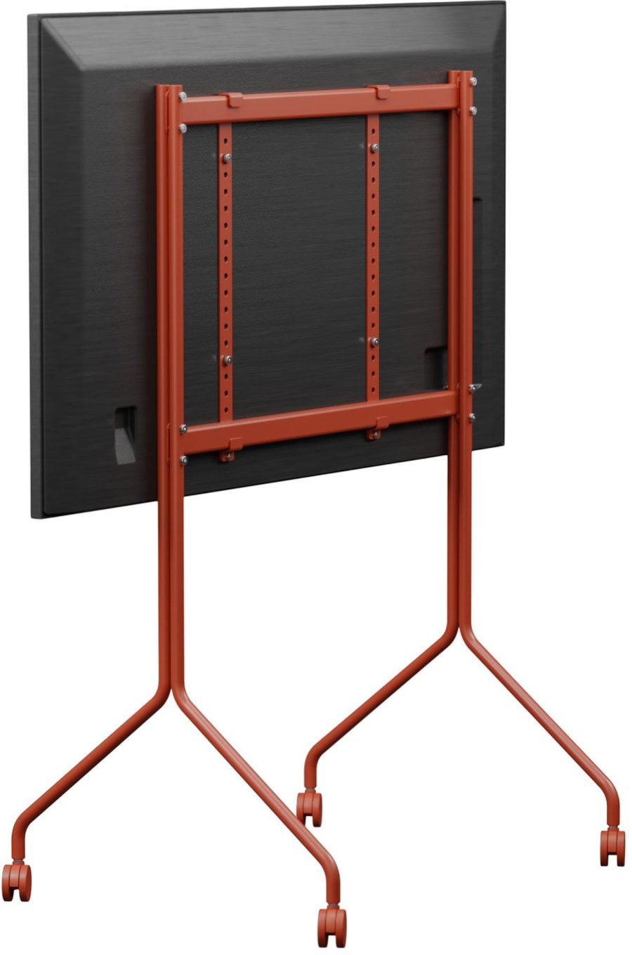 Pedestal Moon Rollin' Tall TV-St&auml;nder 121 cm, Burnin' Red